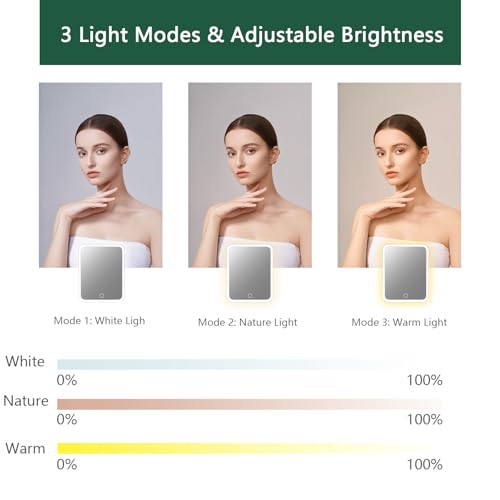 Makeup Bag with Led Mirror
