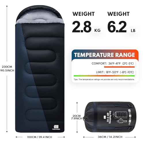 XXL Sleeping Bags for Adults Teens