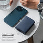 Pop up Card Wallet Minimalist Cash Wallets RFID Blocking Leather Smart Credit Card Holder with ID window for Men
