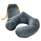 Inflatable Travel Neck & Shoulder Pillow for Airplanes&Long Trips