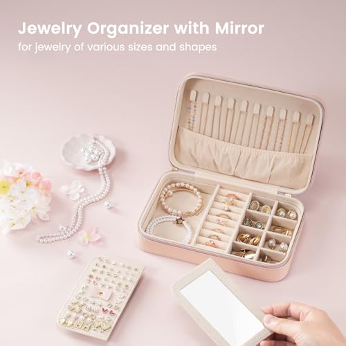 Travel Jewelry Case for Women Girls