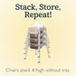 Secure Sitter 11" Feeding Chairs Highchairs (3 Count)