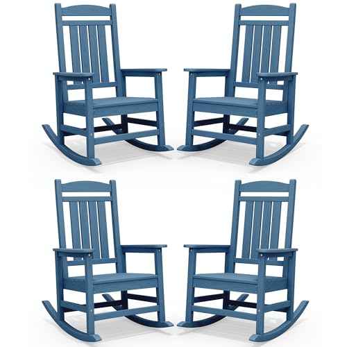 Outdoor Rocking Chair Set of 4 (4 Count)