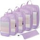 6 Set Space Saving Compression Packing Cubes Lightweight Packing Cube