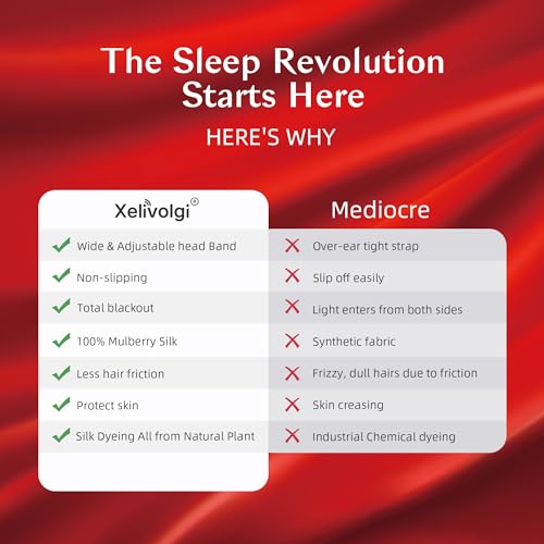 Silk Sleep Mask for Women and Men
