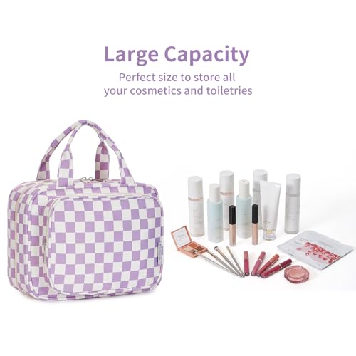 Hanging Toiletry Bag for Women Travel Makeup Bag Organizer Toiletries Bag for Travel Size Essentials Accessories Cosmetics