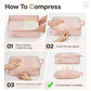 10 Set Compression Packing Cubes for Travel Essentials (10 Count)