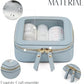 Clear Makeup Bag Travel Cosmetic Case Transparent Toiletry Bag with Zipper