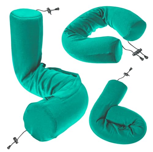 Twist Memory Foam Travel Pillow for Airplanes