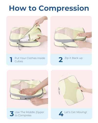 Compression Packing Cubes (6 Count)