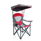 Heavy Duty Canopy Camping Chairs with Adjustable Sunshade