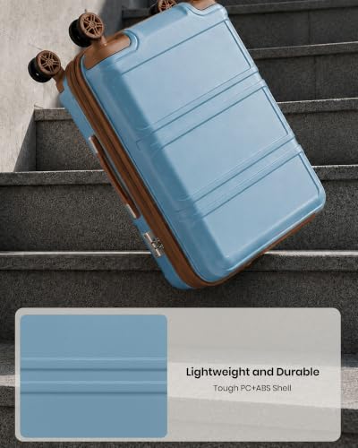 28 Inch Luggage Expandable Suitcase with Spinner Wheels TSA Lock
