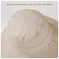 Womens Sun Hats Wide Brim Reversible Bucket Cotton Hat Packable Summer Travel Cap with Hat Clip