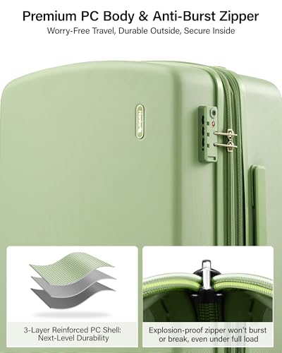 20 Inch Expandable Carry On Luggage