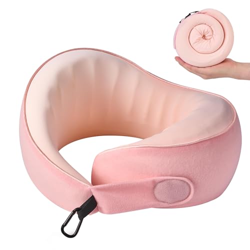 Travel Neck Pillow Airplane Neck Support Ergonomic Design for Traveling