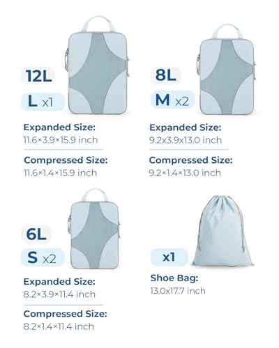 Compression Packing Cubes (6 Count)