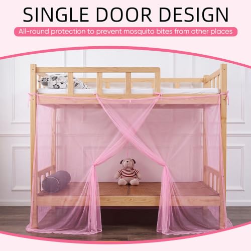 Pink Mosquito Net for Bed