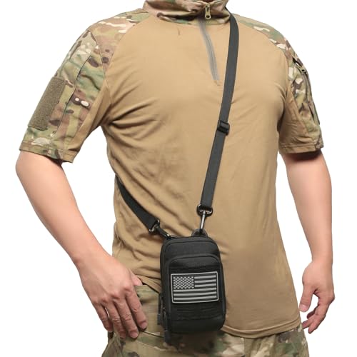 Tactical Molle EDC Pouch Cellphone Pouch Holder Utility Gadget Organizer Bag