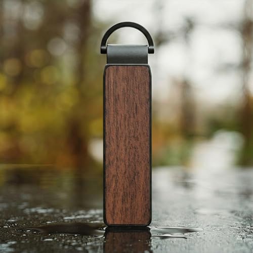 Metallic Aluminum Wooden Key Organizer holder Keychain