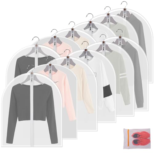 12Pack Short Garment Bags