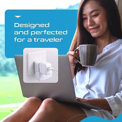 2 in 1 UK Adapters for Travel (3 Count)