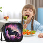 Rainbow Galaxy Animal Unicorn Lunch Bag Box for Kids Boys Girls Insulated Lunch Tote Bag with Adjustable Shoulder Strap Reusable Waterproof Thermal Cooler Bag for School Work Picnic Women Men (Z08:Rainbow Galaxy Animal Unicorn)