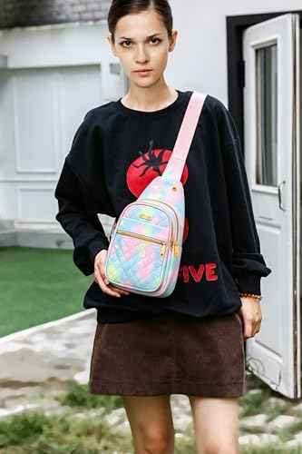 Small Sling Bag For Women Men Casual Crossbody Sling Backpack