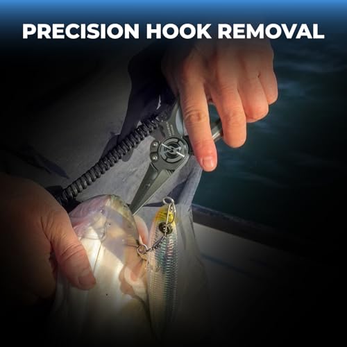 Fishing Pliers Saltwater with Side Cutters