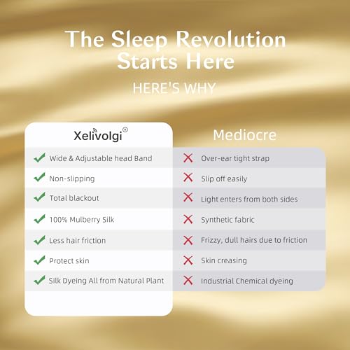Silk Sleep Mask for Women and Men