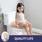 Microfiber Elongated Toilet Seat Cover 19.5"x 15" Machine Washable