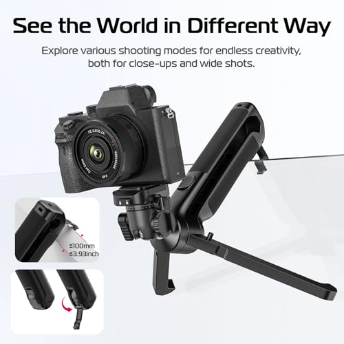 TT38 One Click Opening Vlogging Tripod w Uka F38 Quick