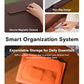 Laptop Carry Sleeve with Stand &Smart Storage for 13" Laptop for Work