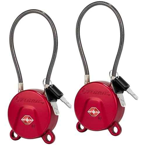 TSA Approved Key Luggage Locks
