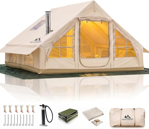 13' x 10' Large Inflatable Tent for Camping 8