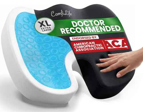 Extra Large Gel & Memory Foam Seat Cushion