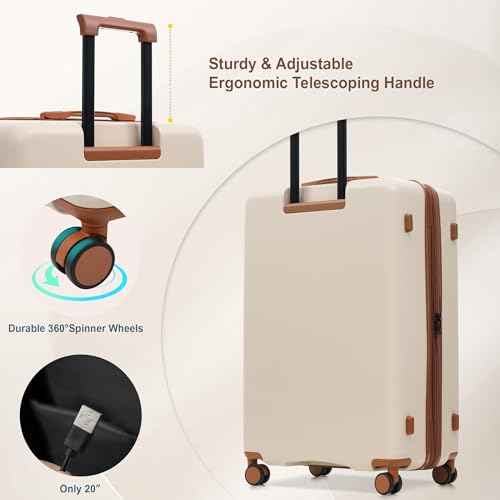 Luggage Sets 5 Piece Front Open (5 Count)