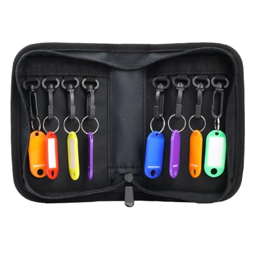 Portable Zippered Key Organizer