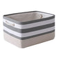 Storage Basket Fabric Basket with Handles Dog Toy Basket Cloth Storage Bin Shelf Basket Decorative Storage Basket Shoe Basket Gift Basket