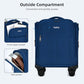 16 Inch Underseat Small Carry On Luggage with Spinner Wheels