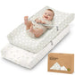 2 Pack Baby Changing Pad Cover for Girl (2 Count)