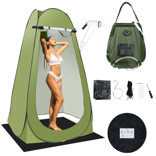 Portable Camping Bathroom Shower Tent Kit
