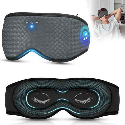 Sleeping Eye Mask with Bluetooth Headphones