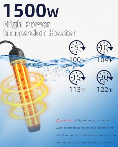 2026 Upgraded Portable Shower with 1500W Auto