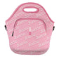 LunchTote Zippered Bag Insulated Neoprene Caddy (Total Baddie / X-Large 6.5 Quart Lunch Tote)