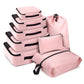 8 PCS Compression Packing Cubes for Travel Women