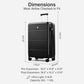 26 Inch Luggage with Spinner Wheels