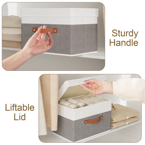 Storage Basket with Lid