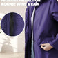 Waterproof Rain Poncho for Women Packable Hooded Raincoat with Pocket