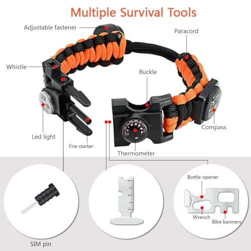 20 in 1 Paracord Bracelet