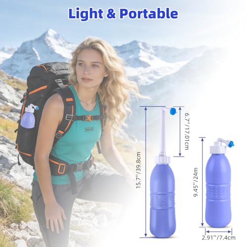 Portable Bidet Sprayer and Travel Bidet with Hand Held Bidet Bottle for Personal Cleansing Use Extended Nozzle